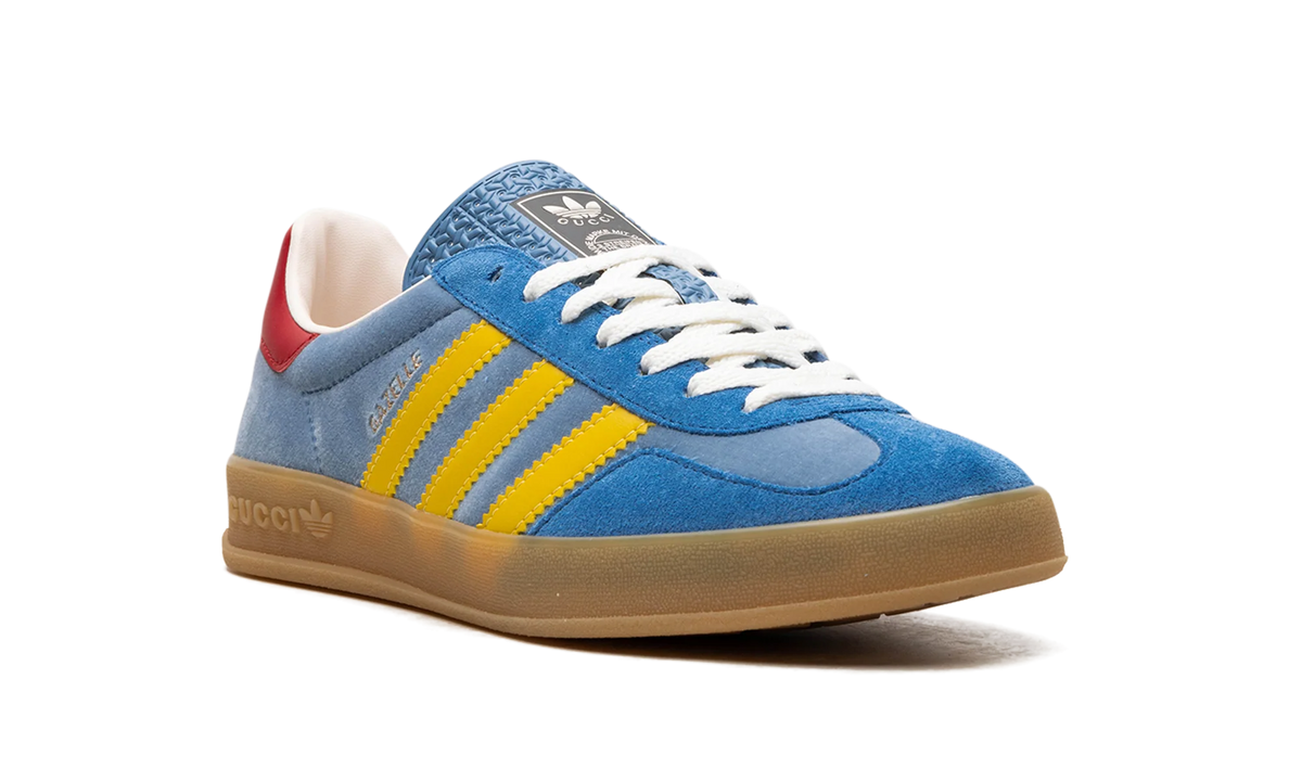 Adidas x Gucci Gazelle Light Blue Suede