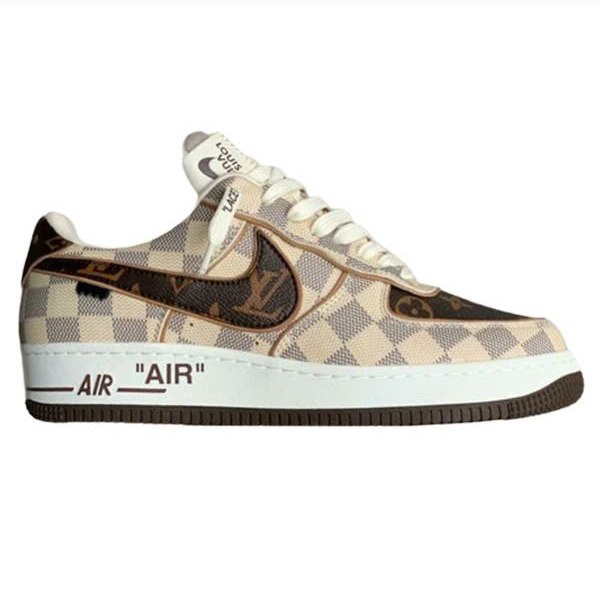 Louis Vuitton x Nike Air Force 1 Damier Canvas