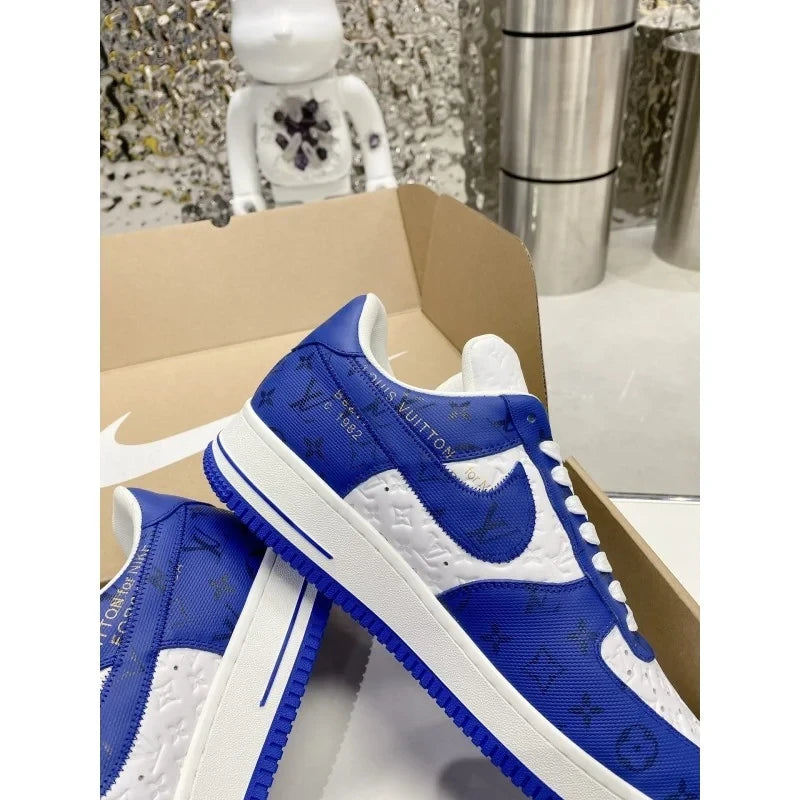 Louis Vuitton x Nike Air Force 1 Low 'By Virgil Abloh White/Blue'