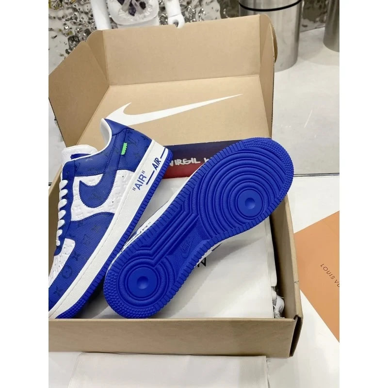 Louis Vuitton x Nike Air Force 1 Low 'By Virgil Abloh White/Blue'