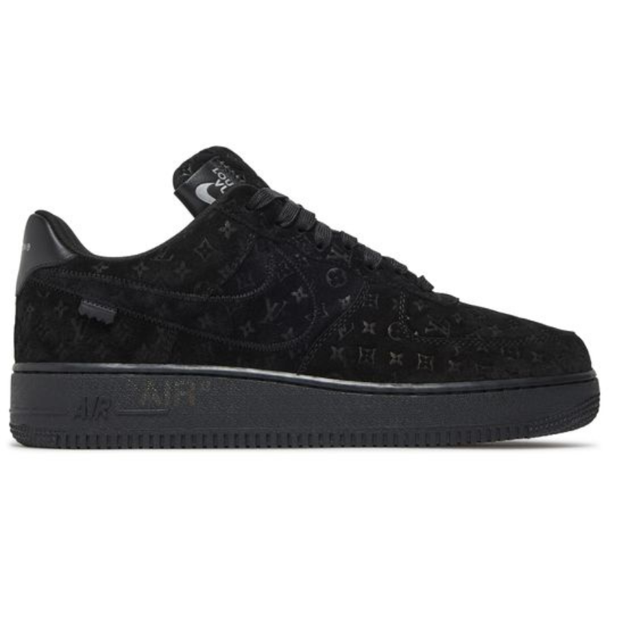 Louis Vuitton x Nike Air Force 1 Low 'Triple Black'