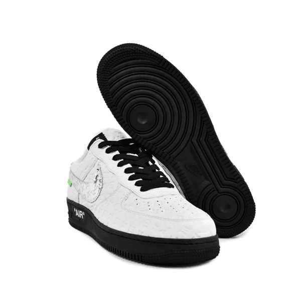 Louis Vuitton x Nike Air Force 1 Low 'White Black Silver'