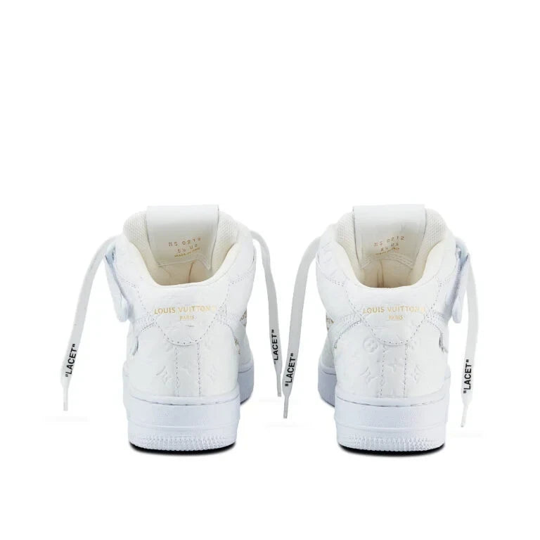 Louis Vuitton x Nike Air Force 1 Mid 'White'