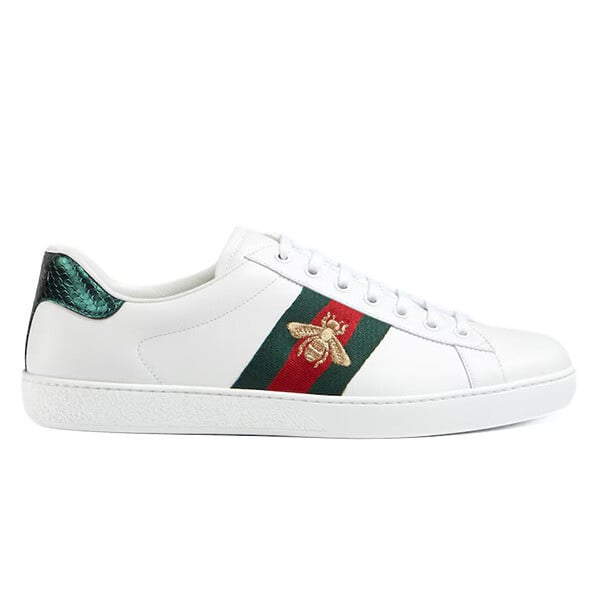 Men's Gucci Ace Sneaker With Embroidery