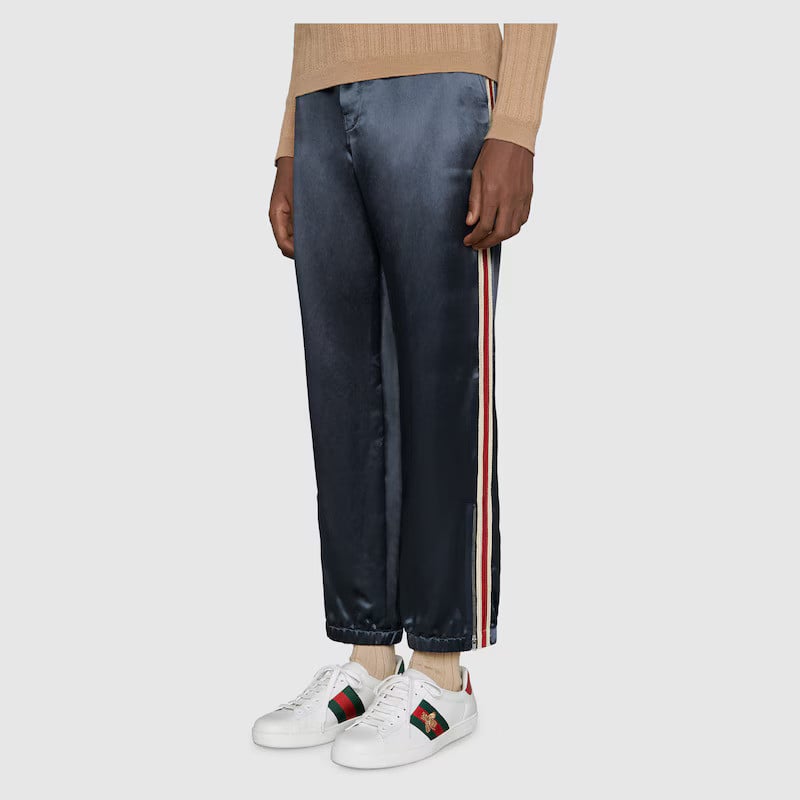 Men's Gucci Ace Sneaker With Embroidery