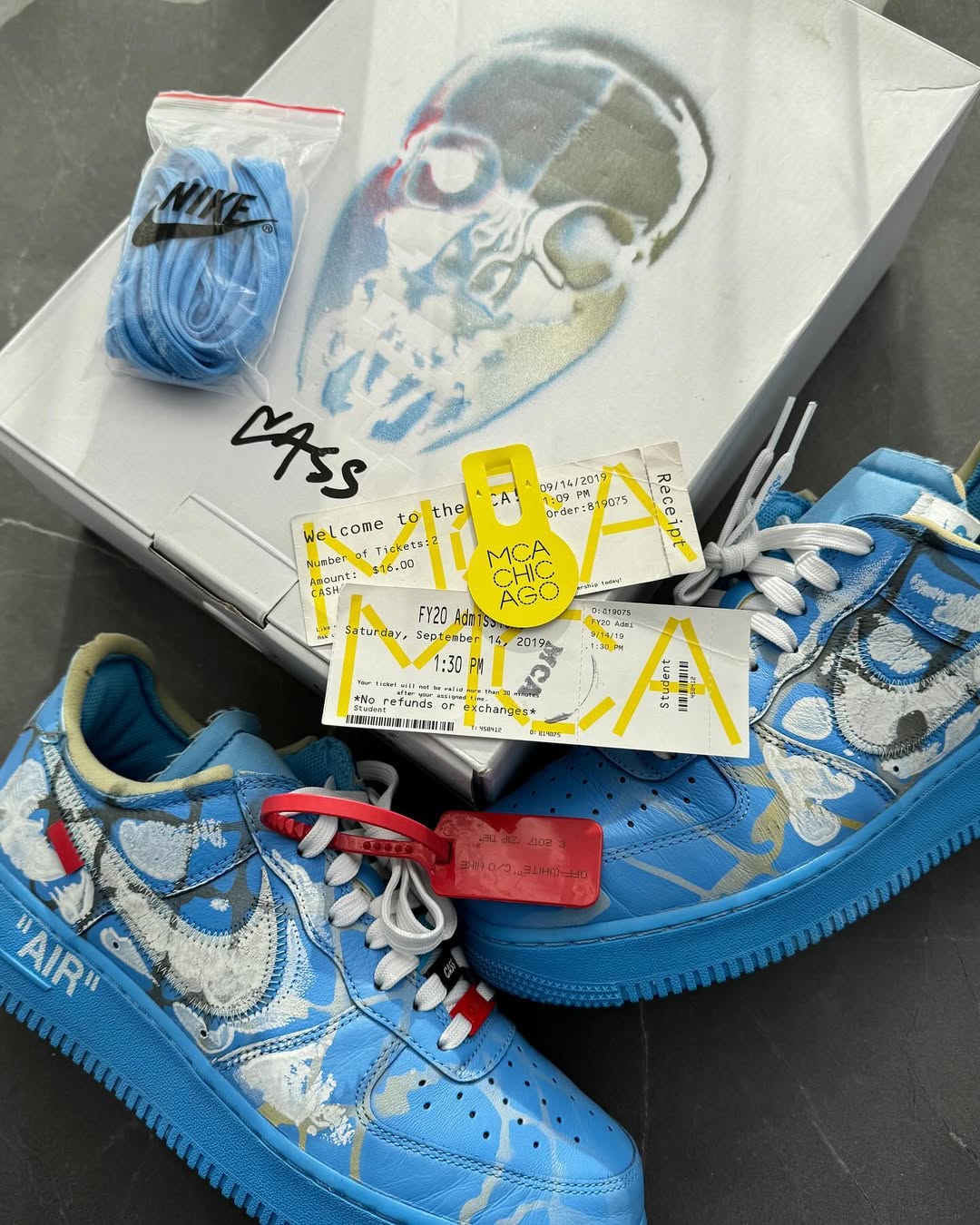 Nike Air Force 1 Low x Off-White x Cassius Hirst '07 'MCA'