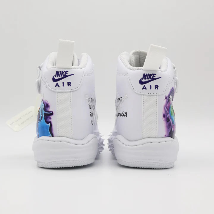 Nike Air Force 1 Mid x Off-White SP Leather 'Graffiti'