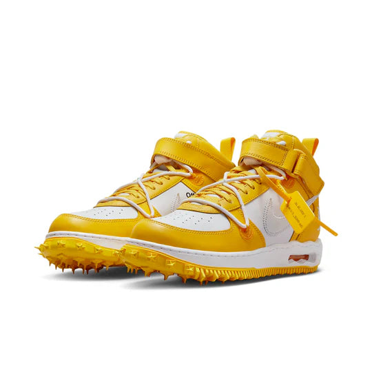 Nike Air Force 1 Mid X Off-White SP Leather 'Varsity Maize'