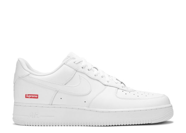 Nike Air Force 1x Supreme Low 'Box Logo - White'