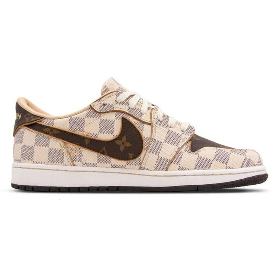 Nike Air Jordan 1 x LV Low Custom by The Shoe Surgeon