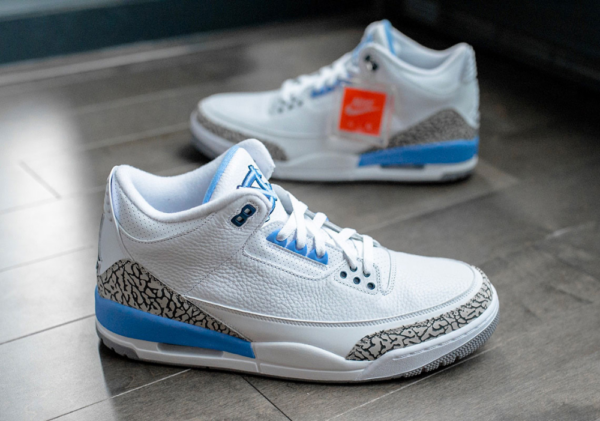 Nike Air Jordan 3 Retro 'UNC'