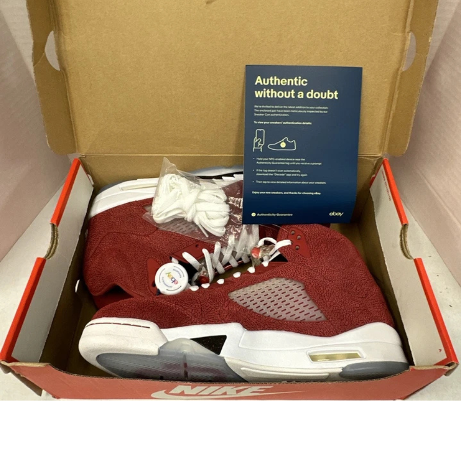 Nike Air Jordan 5 Retro 'NCAA Pack - Oklahoma' Sample