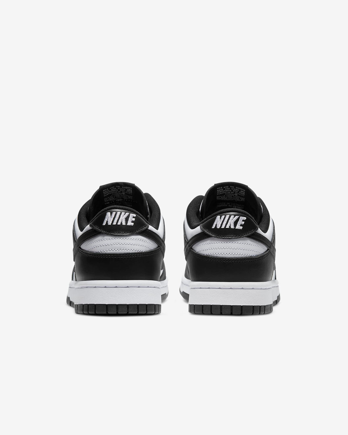Nike Dunk Low Retro 'Panda' White Black