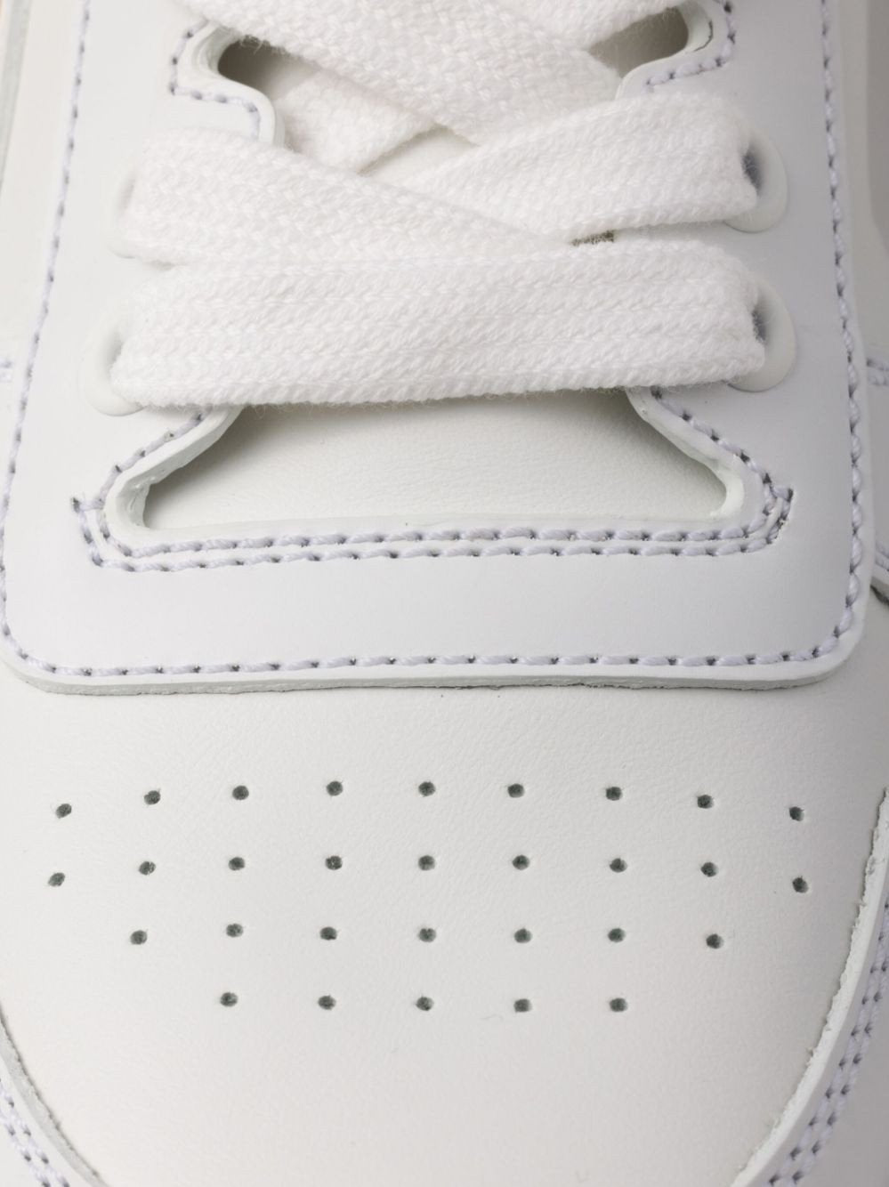 Prada Downtown Bold Leather Sneakers