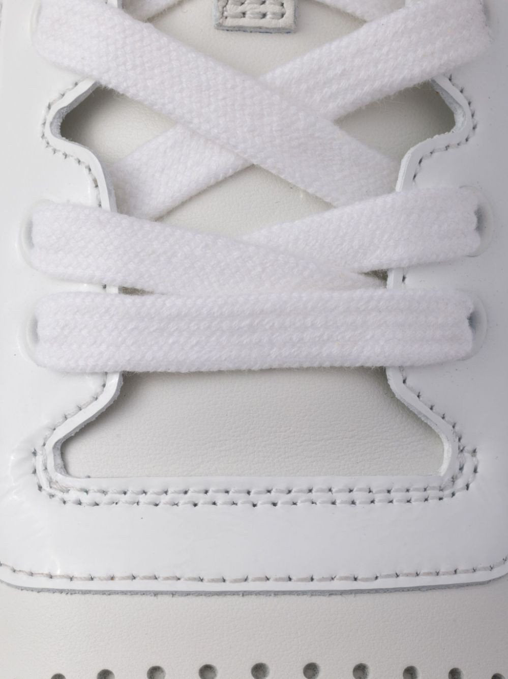 Prada Downtown Leather Sneakers