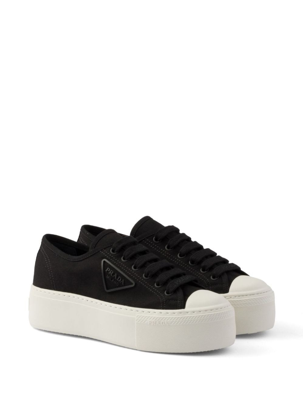 Prada Lace-Up Sneakers