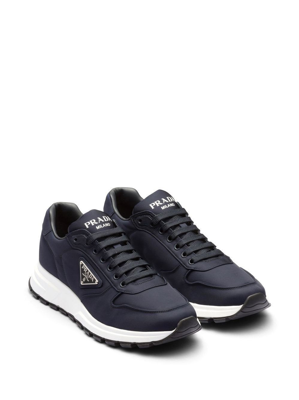 Prada Logo-Print Low-Top Sneakers