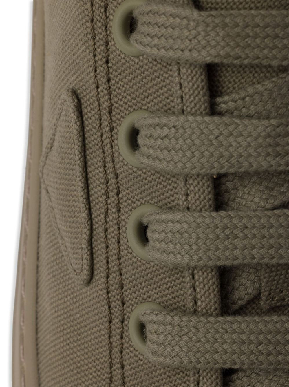Prada Triangle-Logo Hemp Sneakers