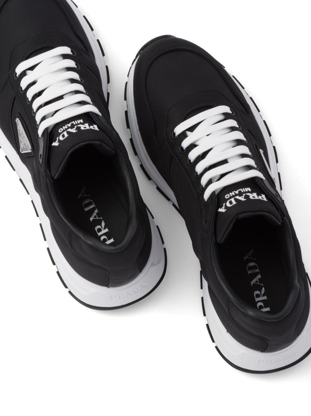 Prada Triangle-Logo Re-Nylon Sneakers