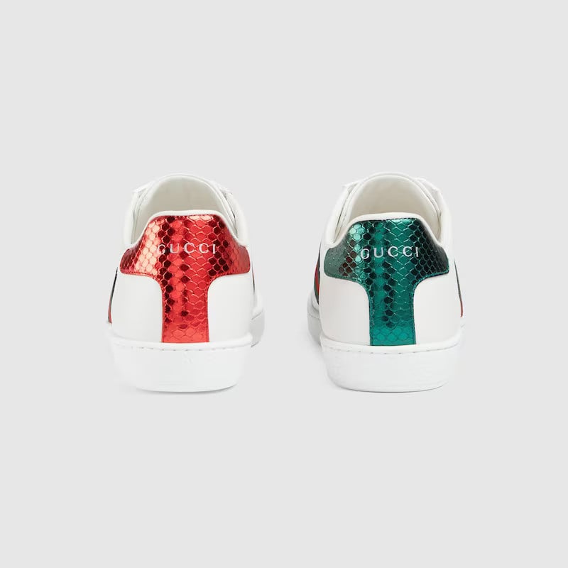 Wms Gucci Ace Sneakers With Bee