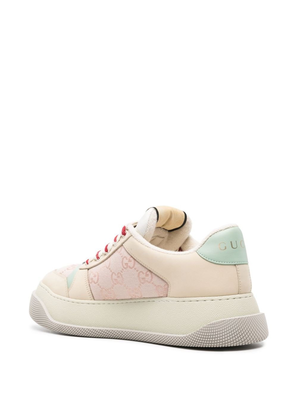 Wms Gucci Screener GG Panelled Sneakers