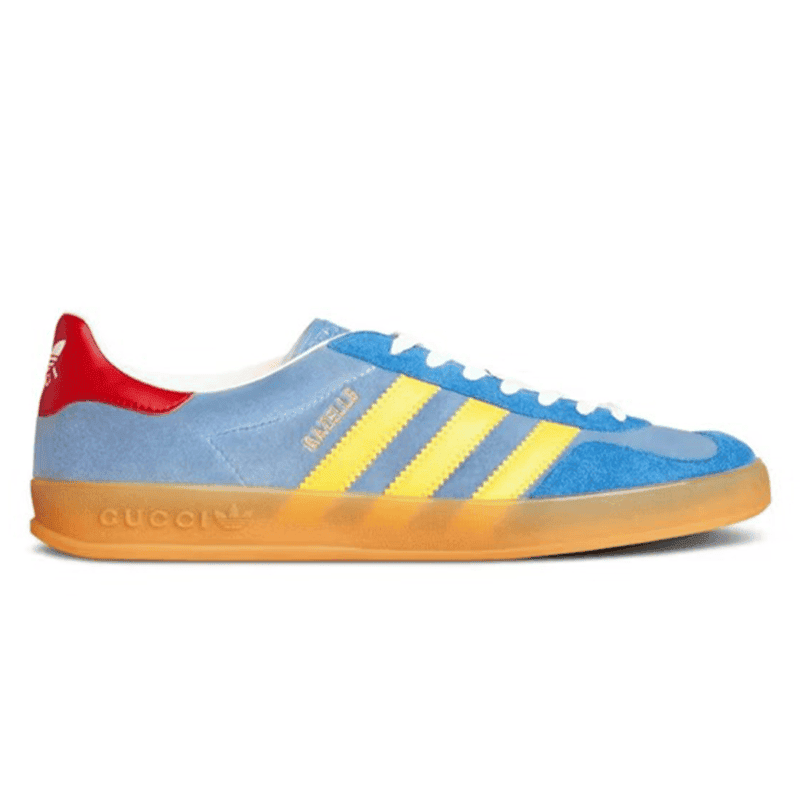 Adidas x Gucci Gazelle 'Light Blue Suede'