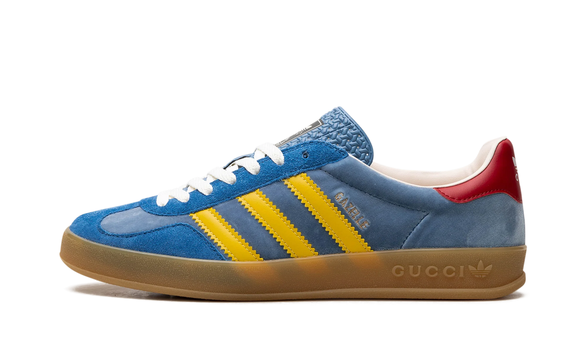 Adidas x Gucci Gazelle Light Blue Suede