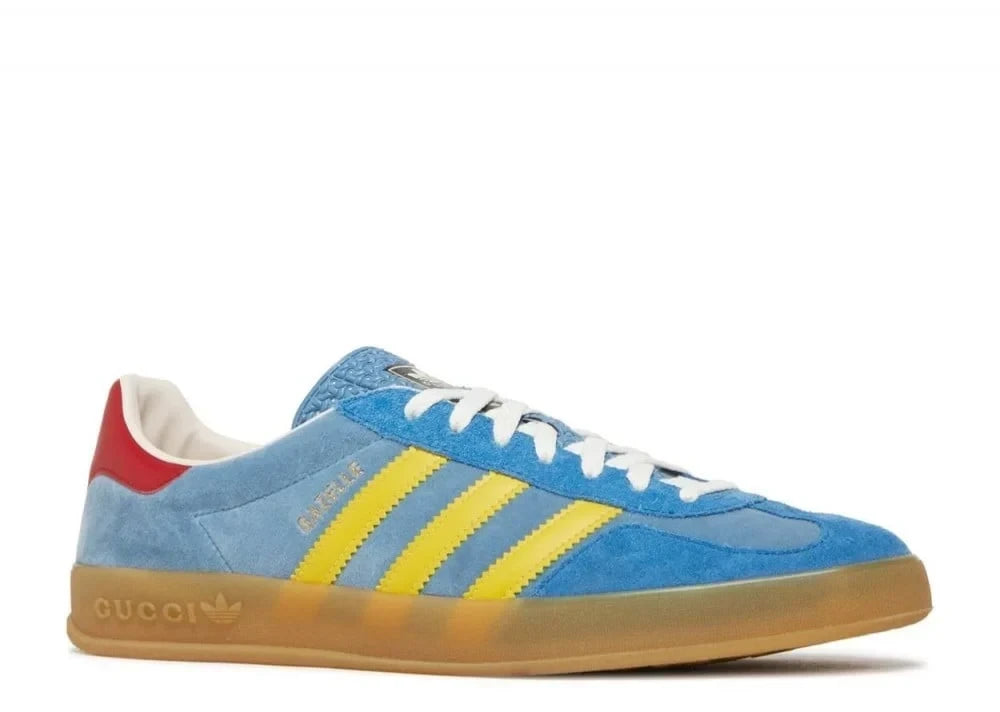 Adidas x Gucci Gazelle 'Light Blue Suede'