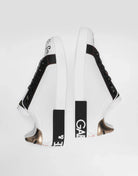 D&G Portofino Sneakers In Printed Nappa Calfskin With Patch