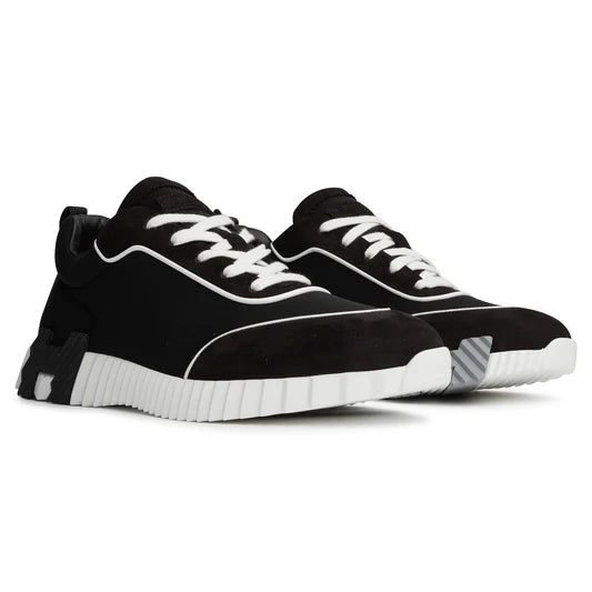 Hermès Paris Bouncing Sneaker Black White