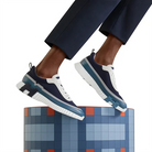 Hermès Paris Bouncing Sneaker Blue Grey White