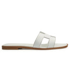 Hermès Paris Oran White Sandal