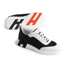 Hermès Paris Ripstop Bouncing Sneaker Black White