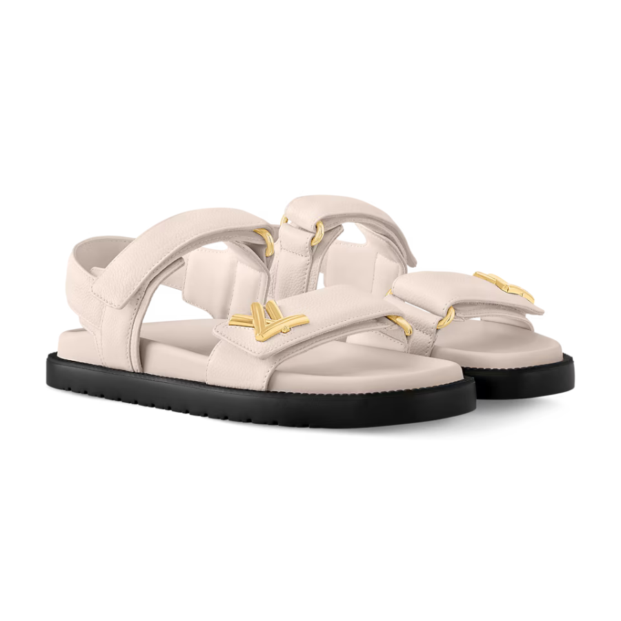 Louis Vuitton LV Sunset Sandals 'Quartz White'