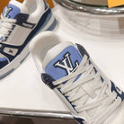 Louis Vuitton LV Trainer "Blue Beige"