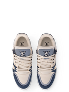 Louis Vuitton LV Trainer "Blue Beige"