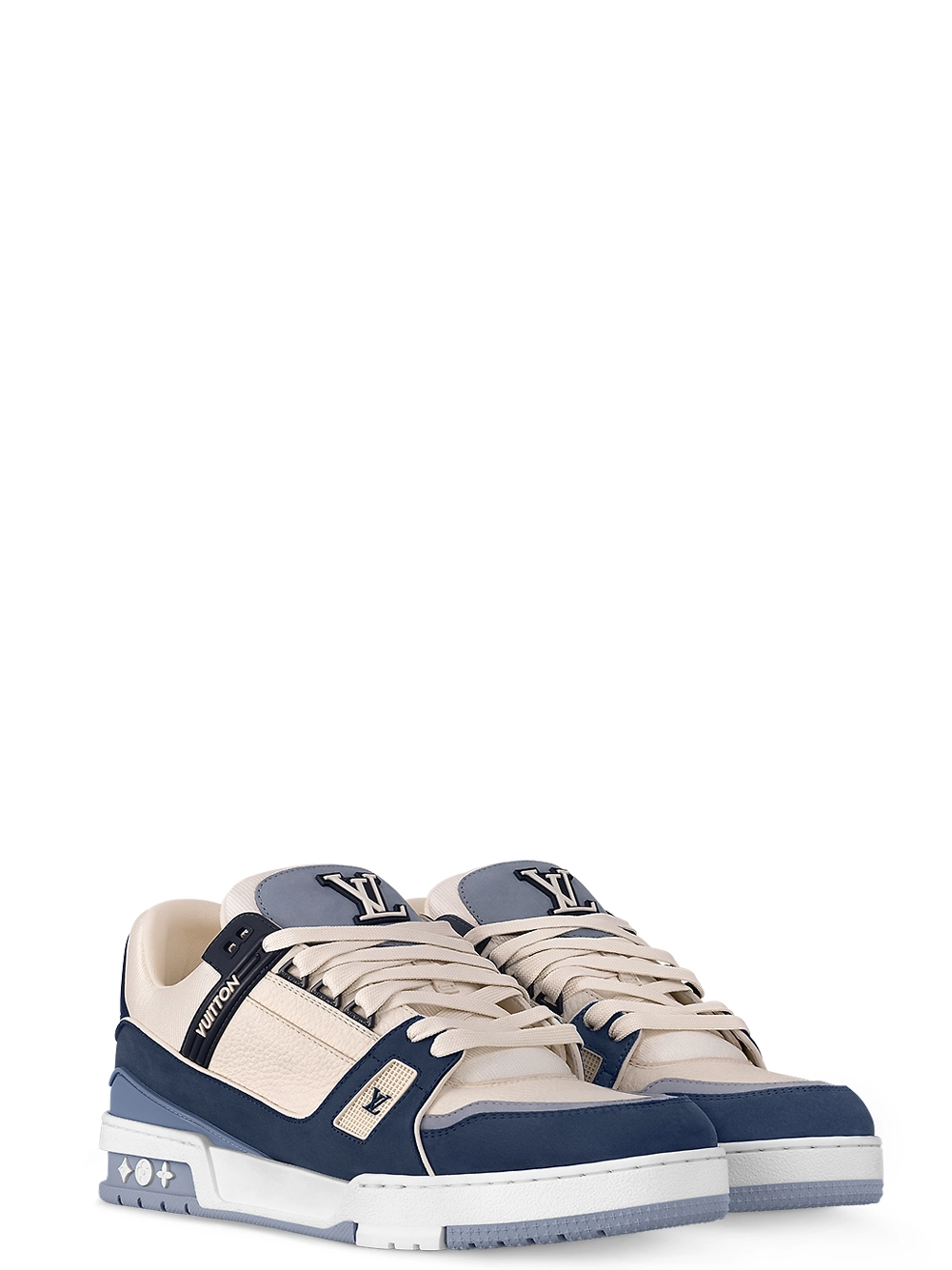 Louis Vuitton LV Trainer "Blue Beige"