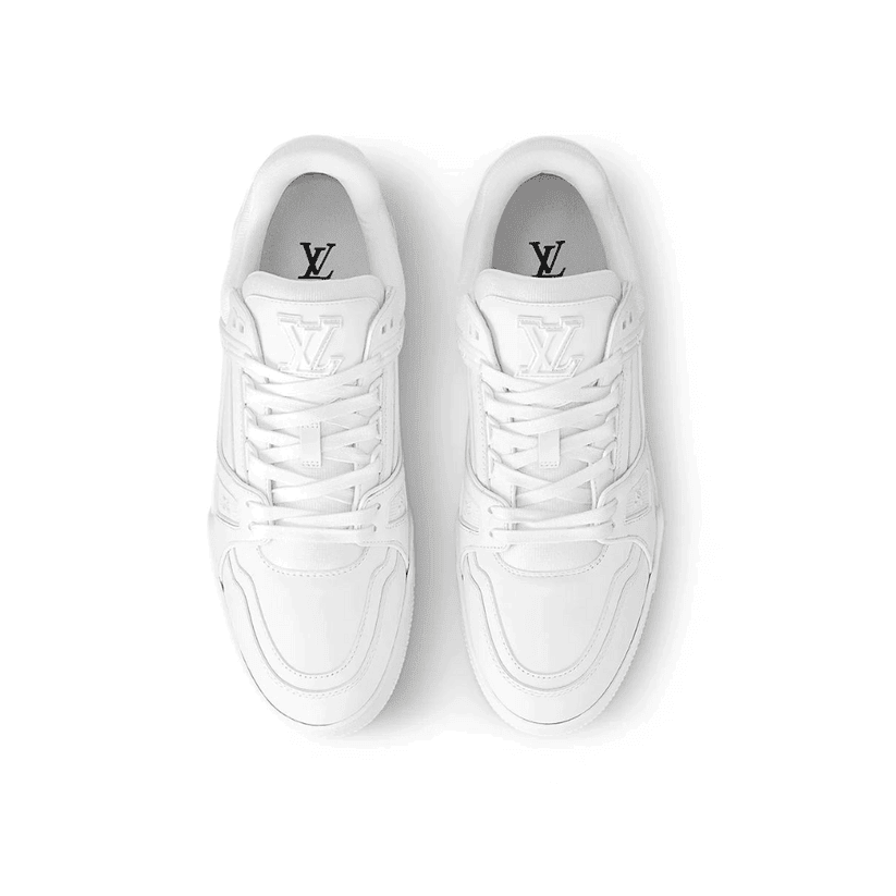 Louis Vuitton LV Trainer Sneaker 'All White'