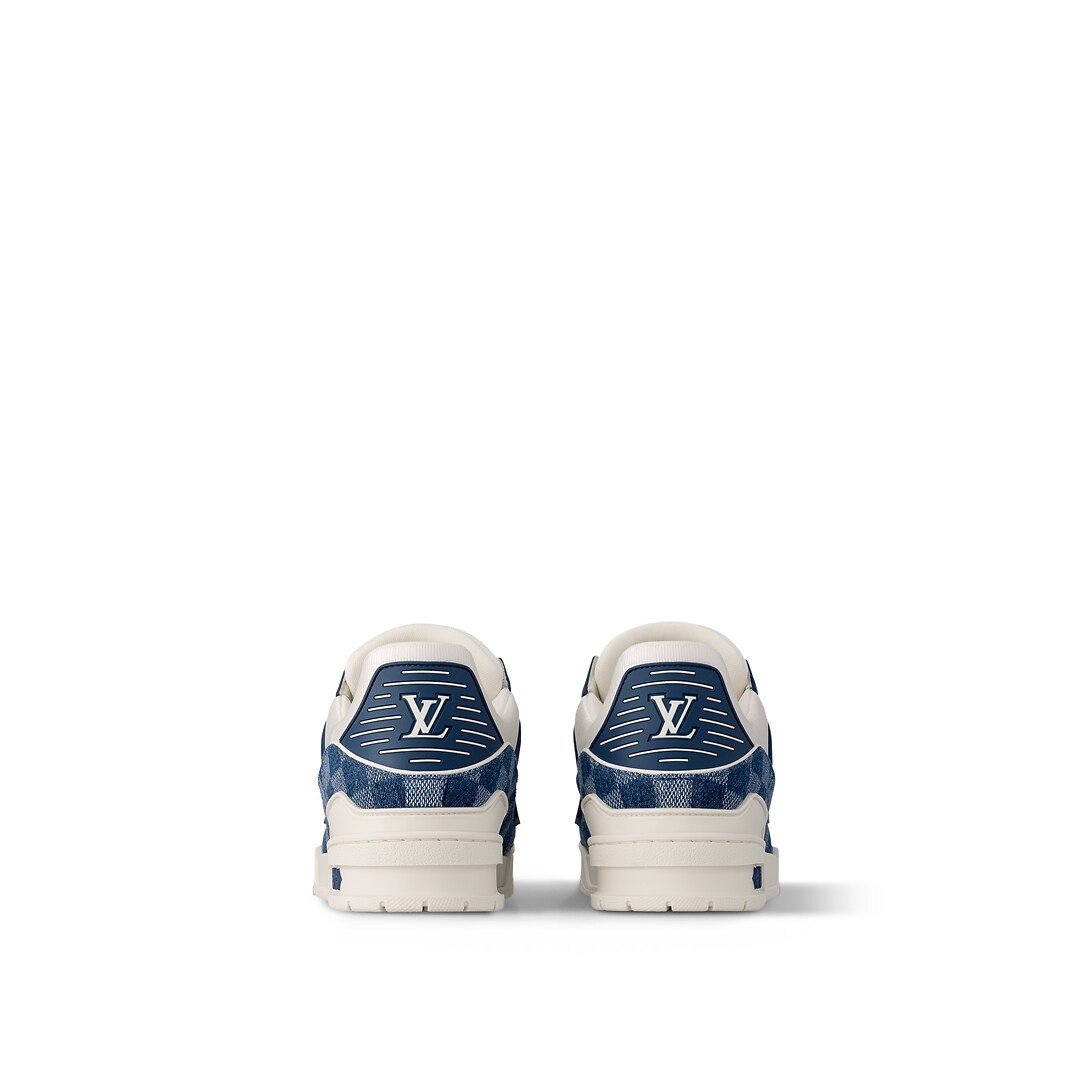 Louis Vuitton LV Trainer Sneaker 'Damier Denim Blue'