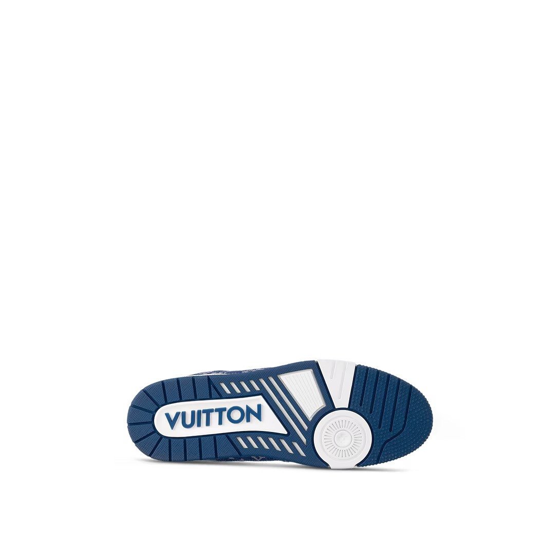 Louis Vuitton LV Trainer Sneaker 'Denim Monogram Blue'