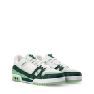 Louis Vuitton LV Trainer Sneaker ‘Denim Monogram green ’