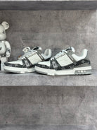 Louis Vuitton LV Trainer Sneaker 'Denim Monogram Grey'