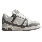 Louis Vuitton LV Trainer Sneaker 'Denim Monogram Grey Diamond'