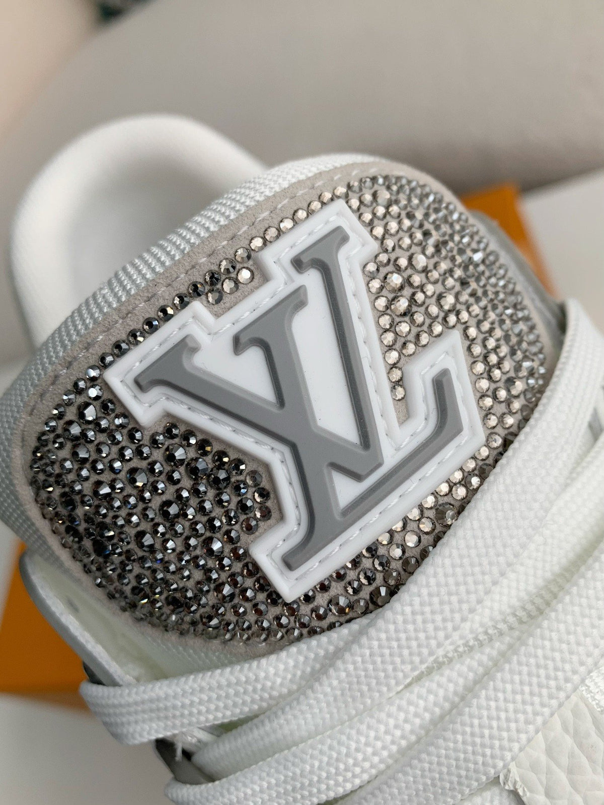 Louis Vuitton LV Trainer Sneaker 'Denim Monogram Grey Diamond'