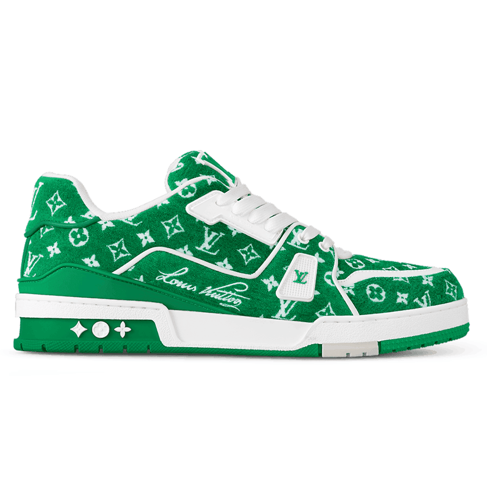 Louis Vuitton LV Trainer Sneaker 'Green Monogram'