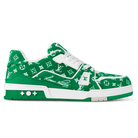 Louis Vuitton LV Trainer Sneaker 'Green Monogram'