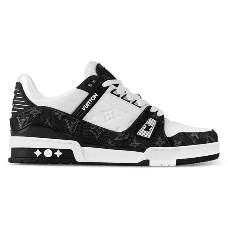 Louis Vuitton LV Trainer Sneaker 'Monogram Black Denim'