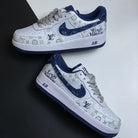 Louis Vuitton x Nike Air Force 1 07 Low 'White Blue'