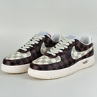 Louis Vuitton x Nike Air Force 1 'Damier Brown/ White'