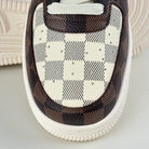 Louis Vuitton x Nike Air Force 1 'Damier Brown/ White'